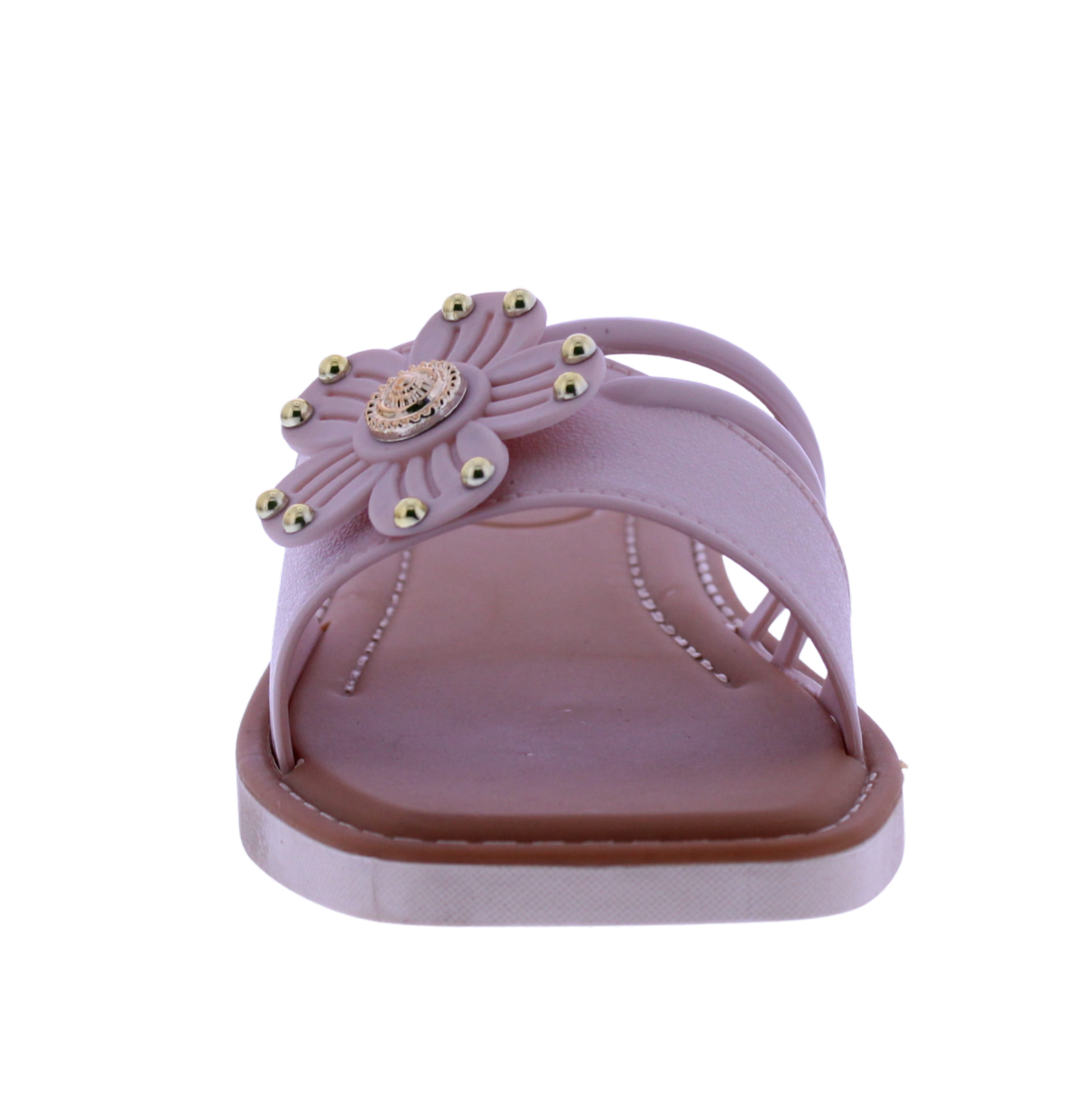 Women's Studded Flower Slide