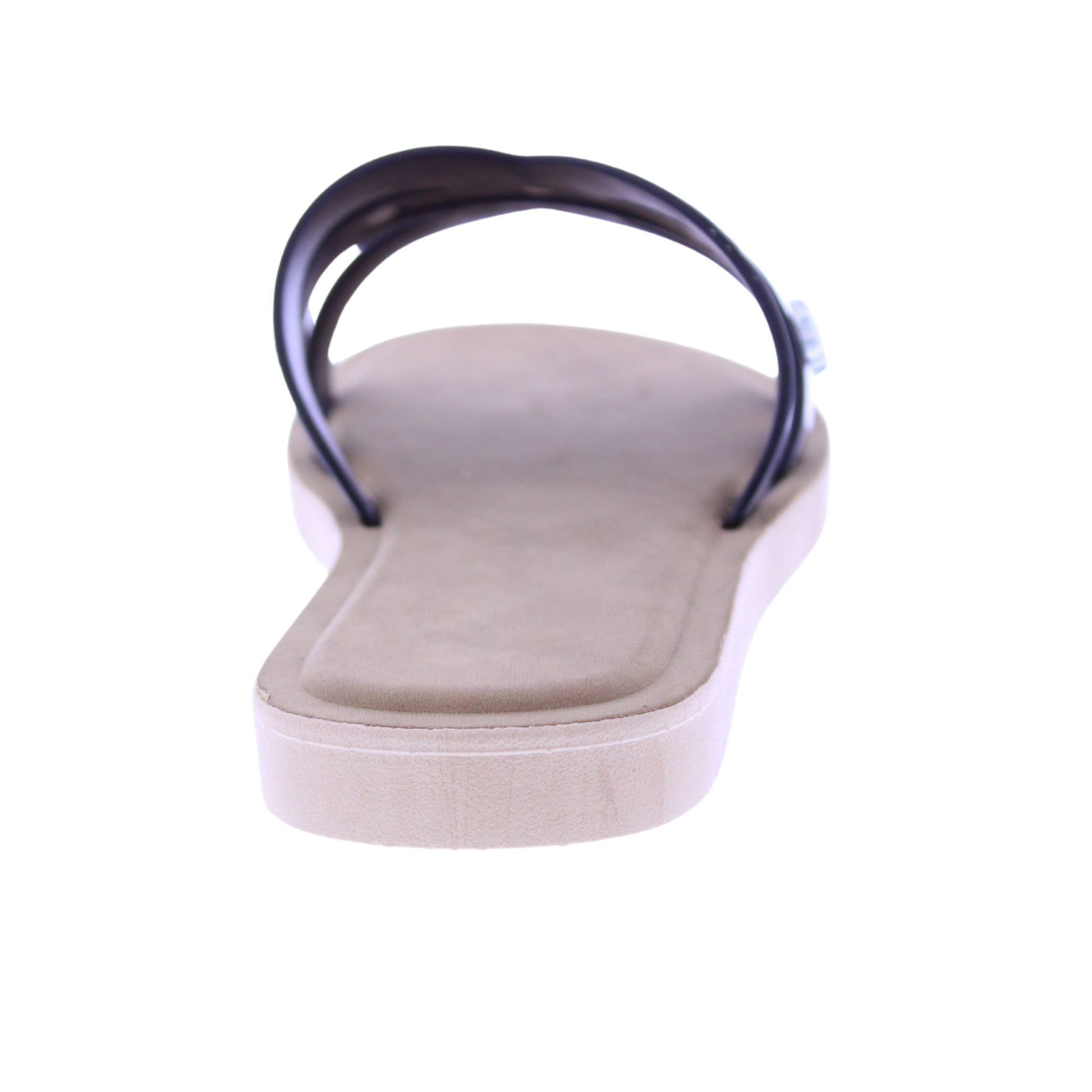 Women Metallic Charm Slip On