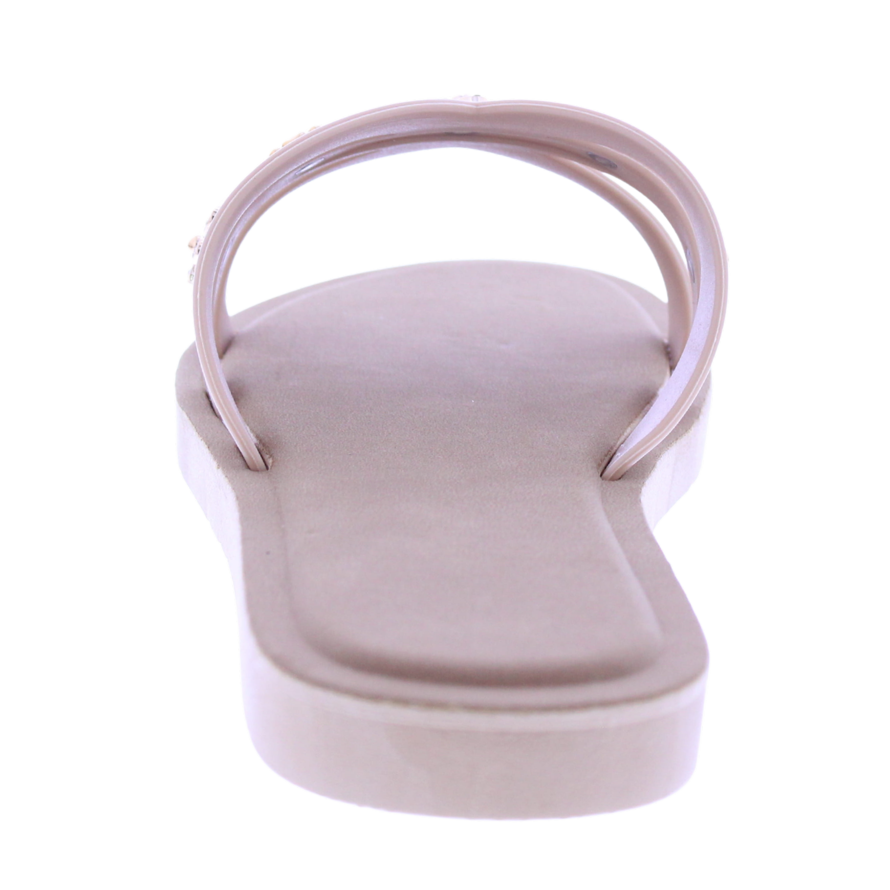 Women Metallic Charm Slip On