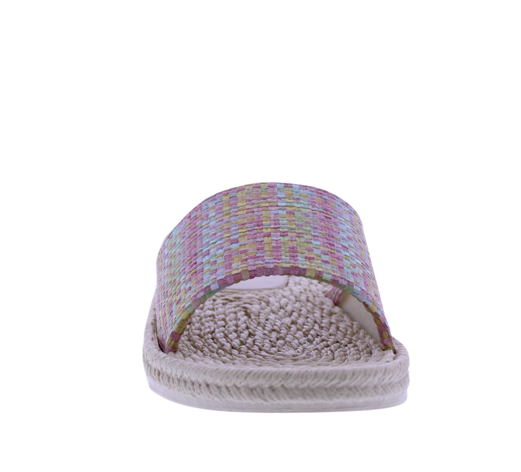 Women Printed Weaving Slip On