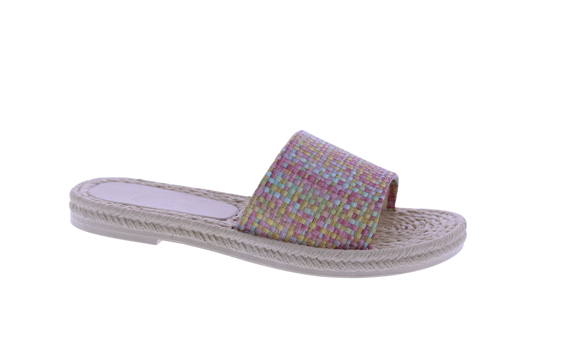 Women Printed Weaving Slip On