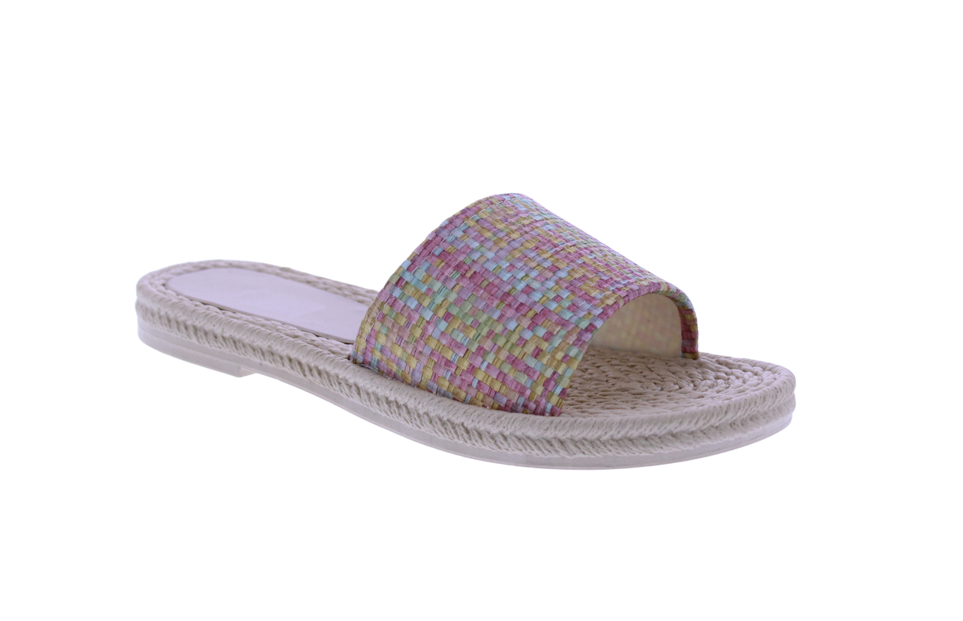 Women Printed Weaving Slip On