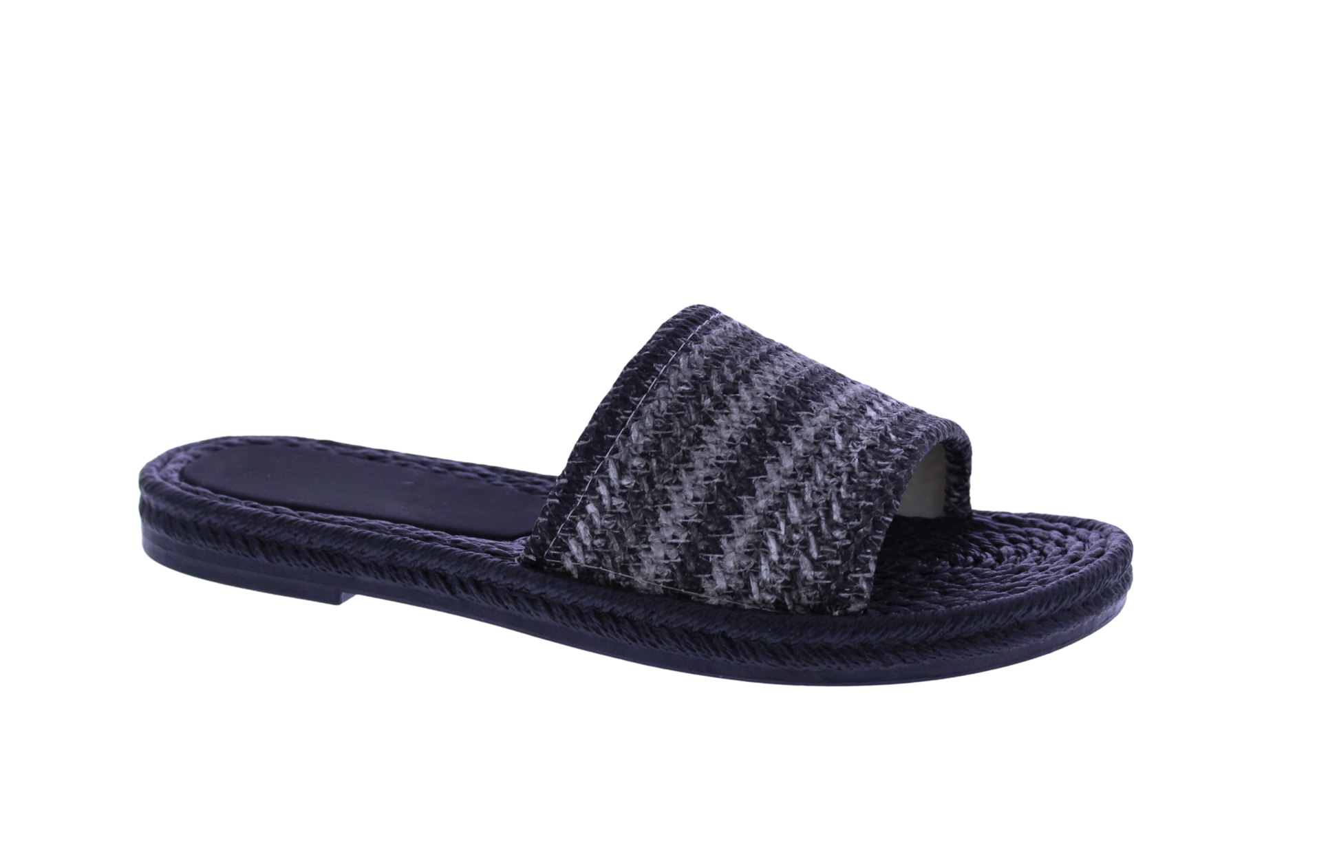 Women Printed Weaving Slip On