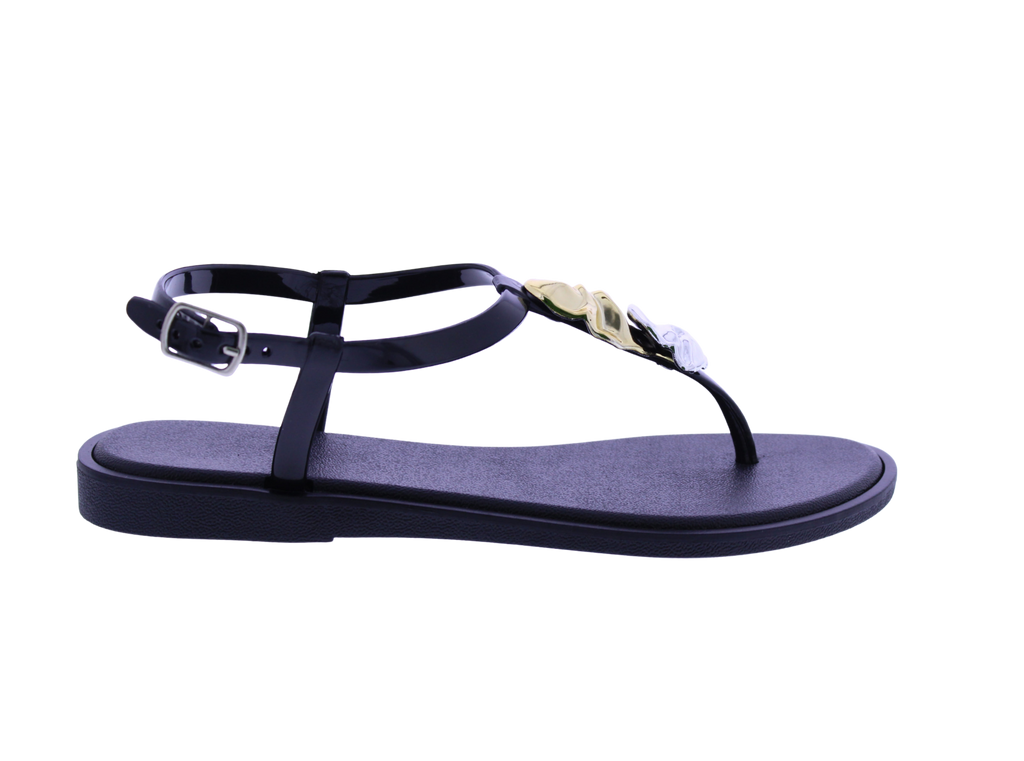 Women T-Strap Sandal with ornament