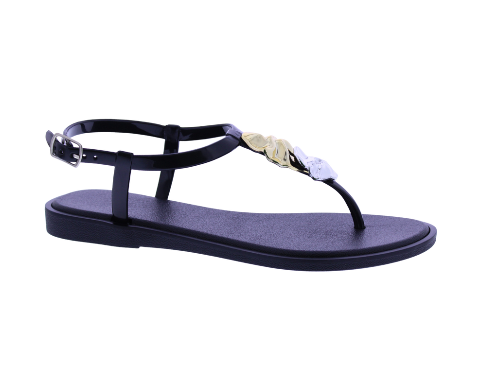 Women T-Strap Sandal with ornament