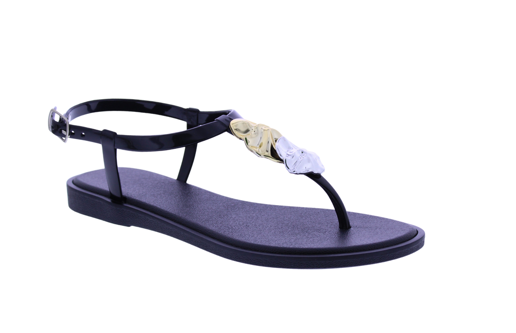 Women T-Strap Sandal with ornament
