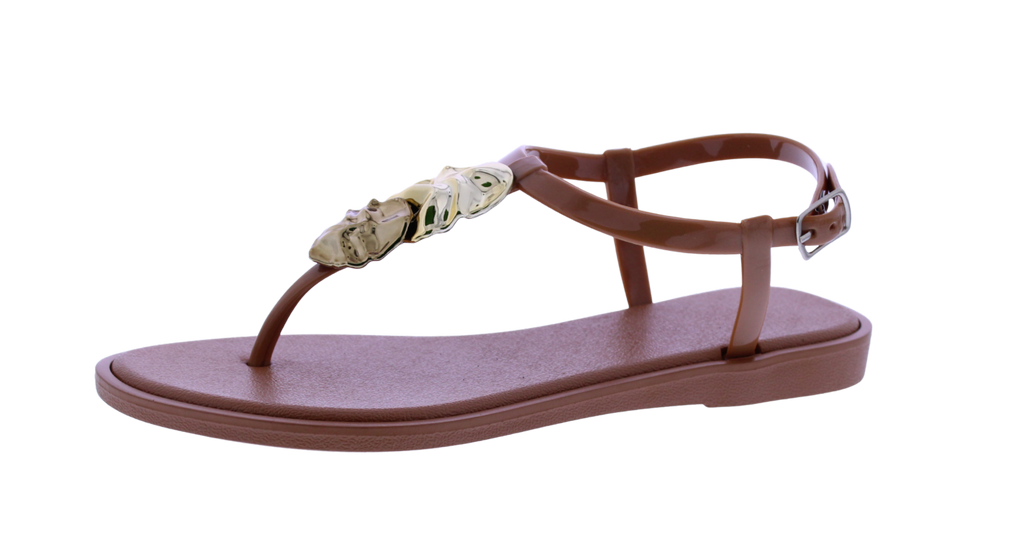 Women T-Strap Sandal with ornament