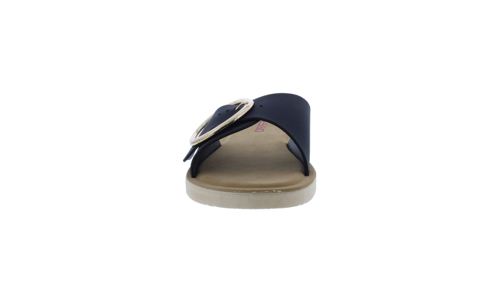 Women Slip On with Gold Buckle