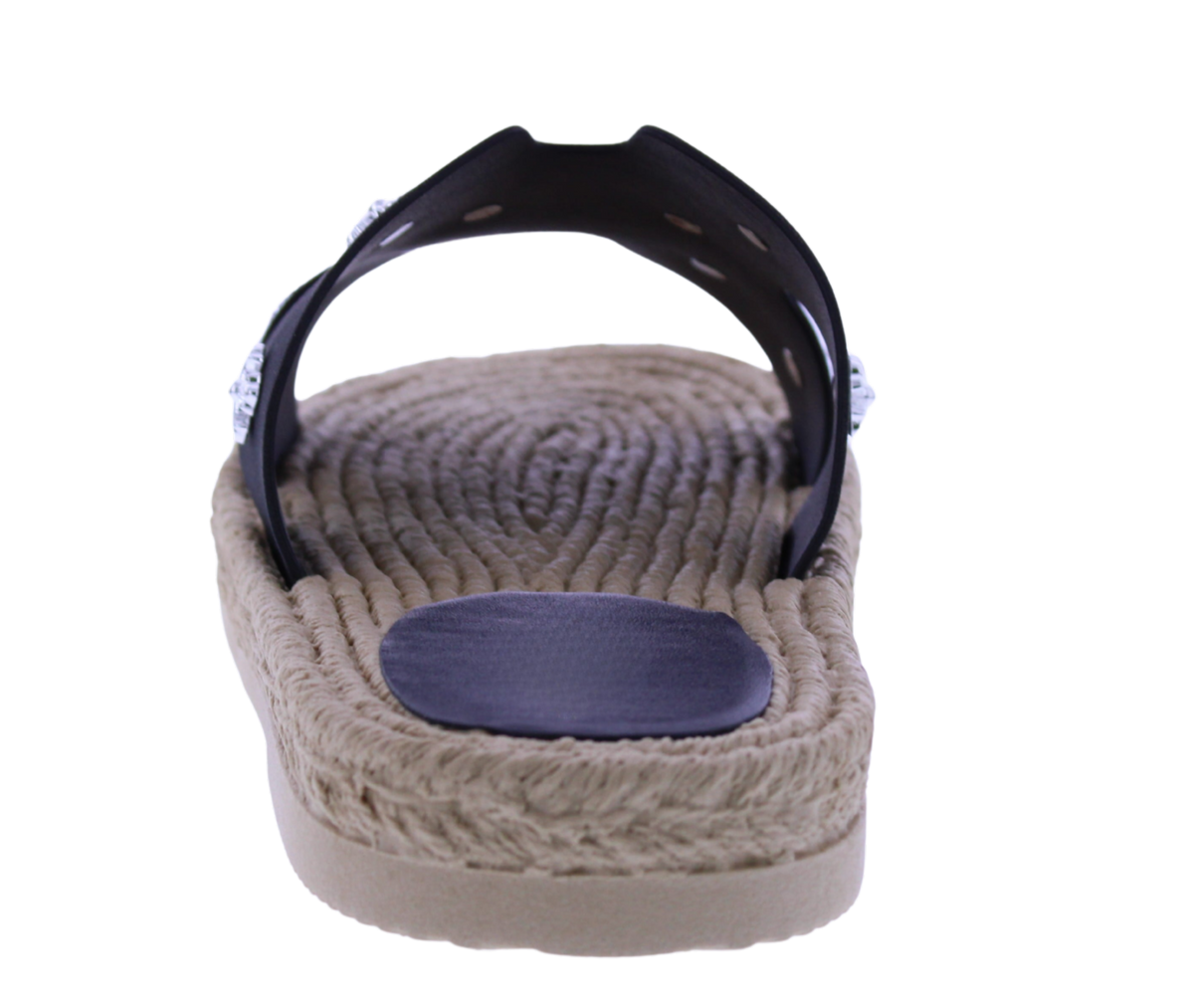Women's Embellished "Jute" Slip-on