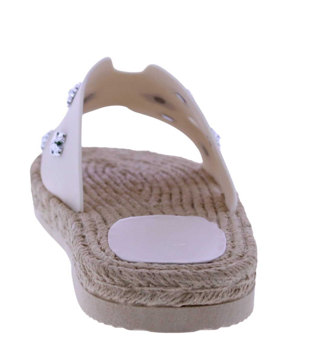Women's Embellished "Jute" Slip-on