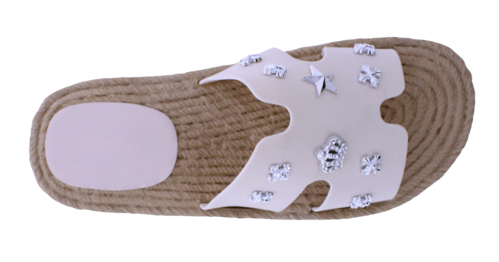 Women's Embellished "Jute" Slip-on