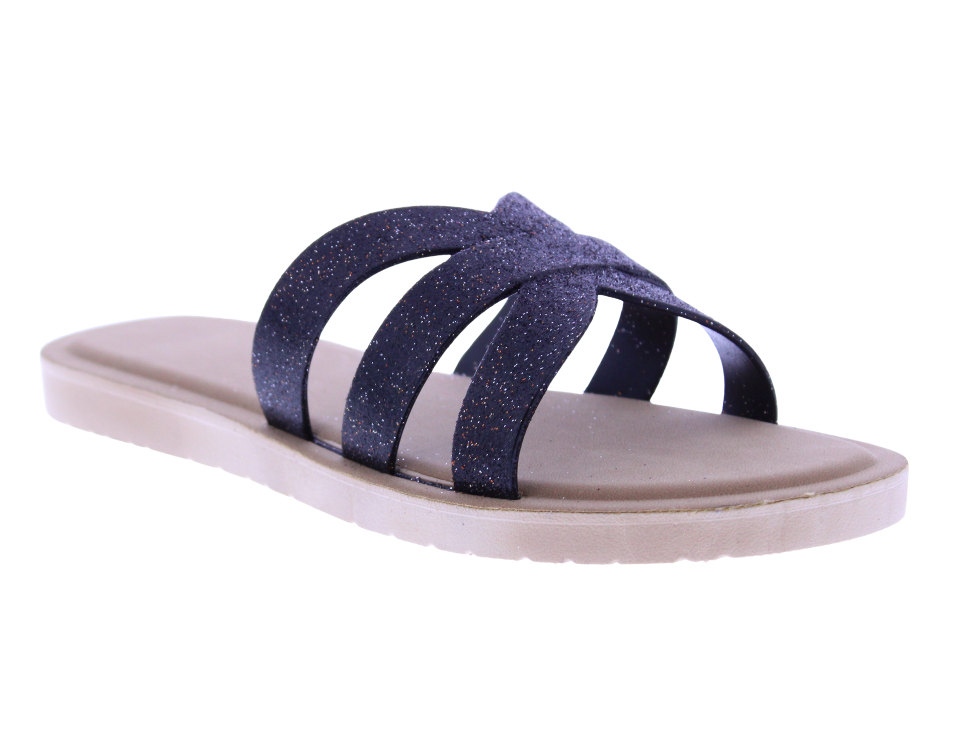 Women Glitter Slip On