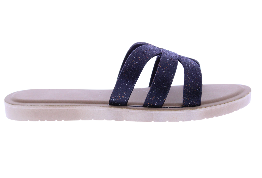 Women Glitter Slip On
