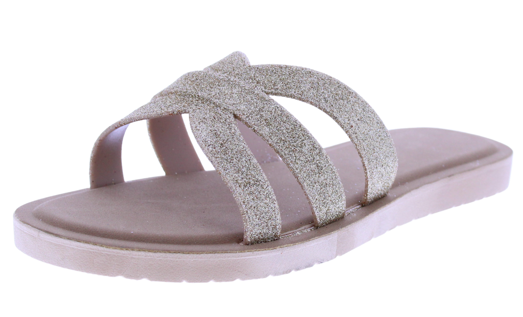 Women Glitter Slip On