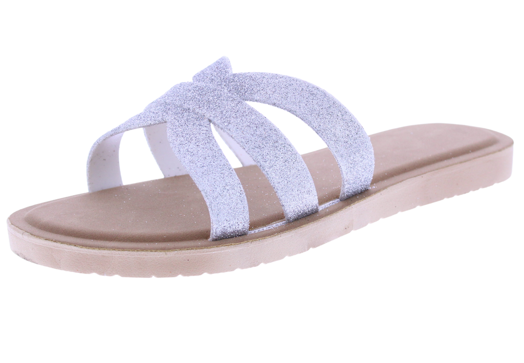 Women Glitter Slip On