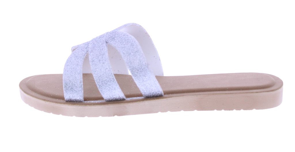 Women Glitter Slip On