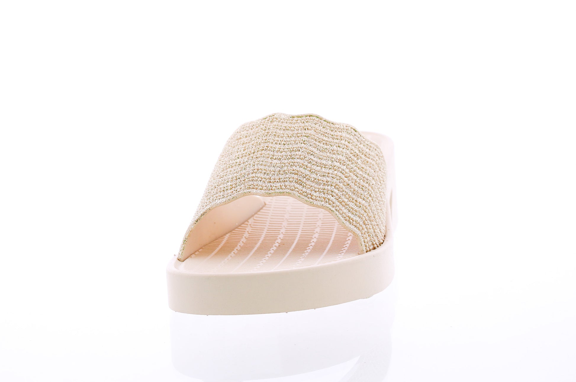 Women Glitter Heel Slide