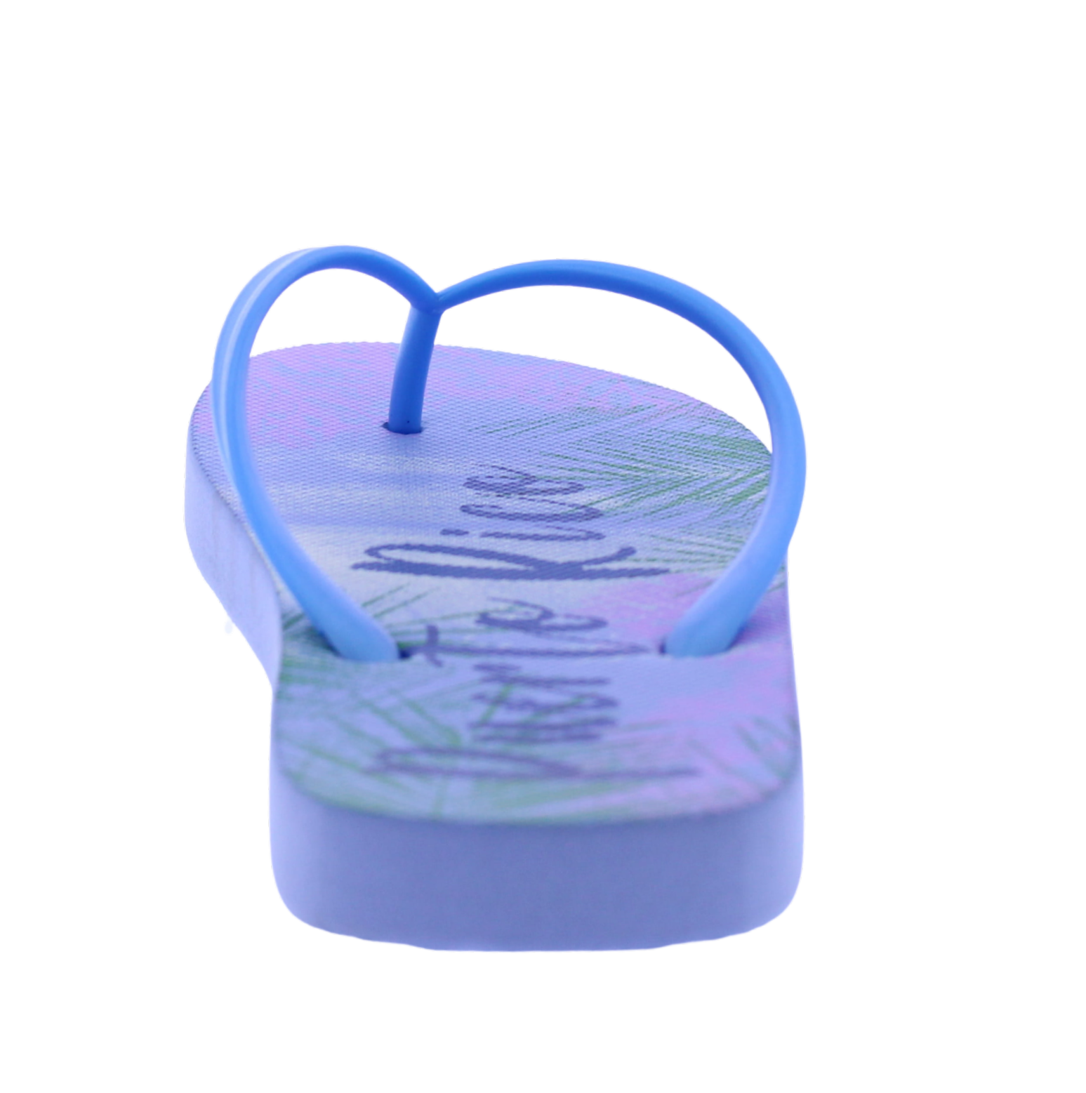 Women Puerto Rico Tropical Print Flip Flop