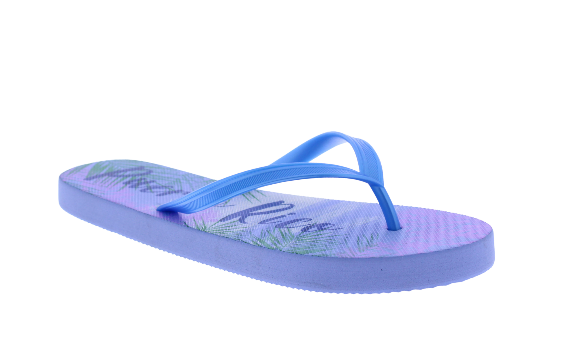 Women Puerto Rico Tropical Print Flip Flop