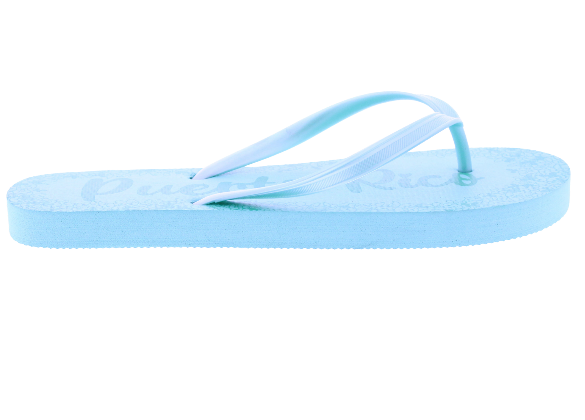Women Puerto Rico Butterfly Print Flip Flop
