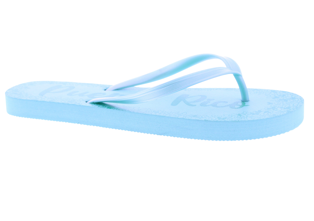 Women Puerto Rico Butterfly Print Flip Flop