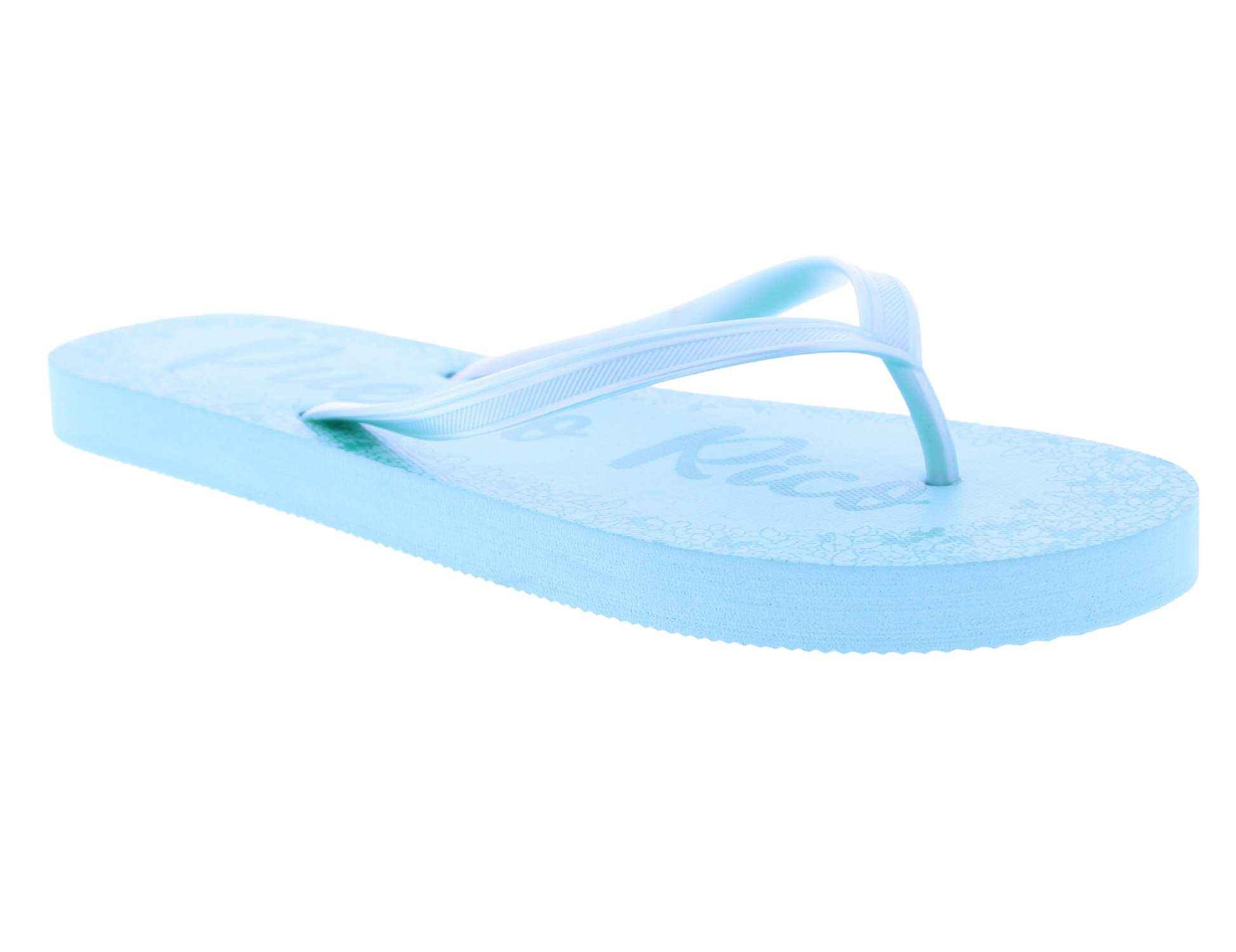 Women Puerto Rico Butterfly Print Flip Flop