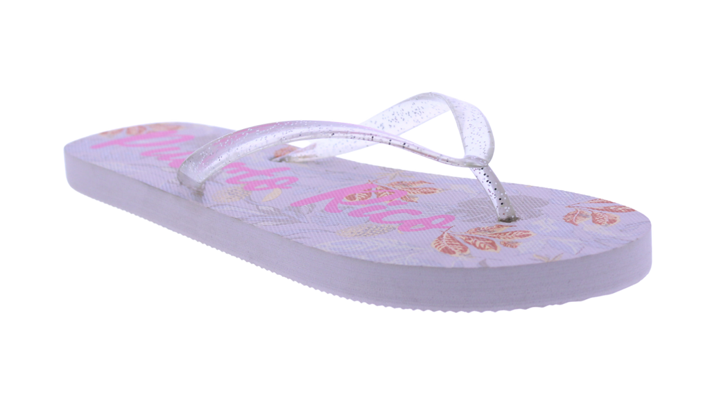 Women Puerto Rico Translucent Thong Flip Flop
