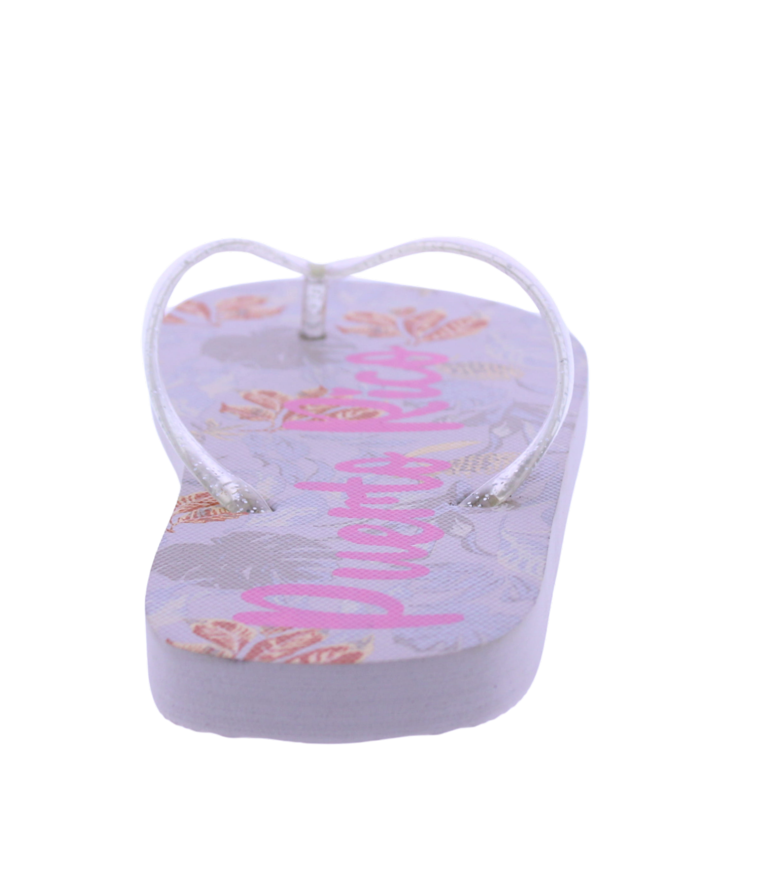Women Puerto Rico Translucent Thong Flip Flop
