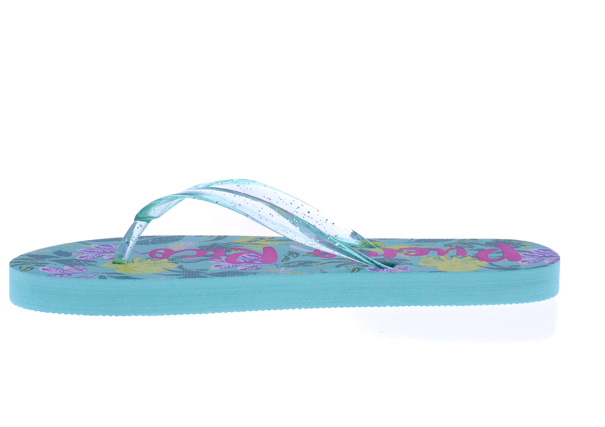 Women Puerto Rico Translucent Thong Flip Flop