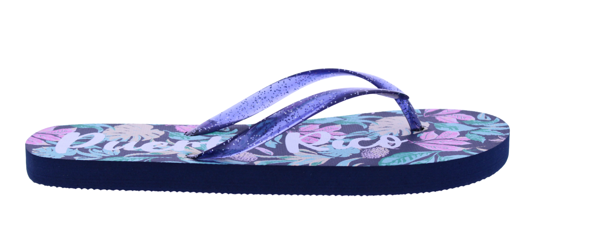 Women Puerto Rico Translucent Thong Flip Flop
