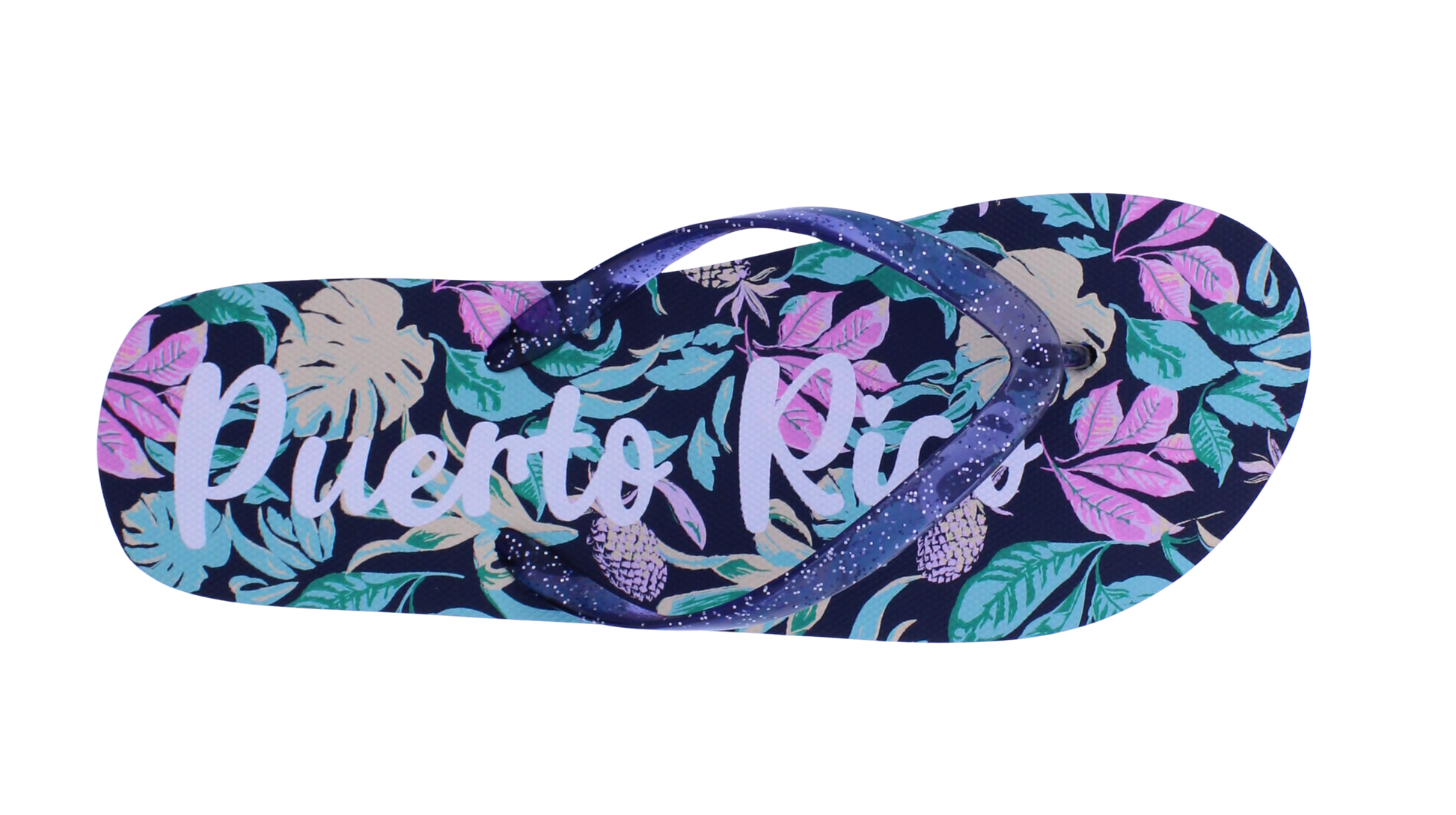 Women Puerto Rico Translucent Thong Flip Flop