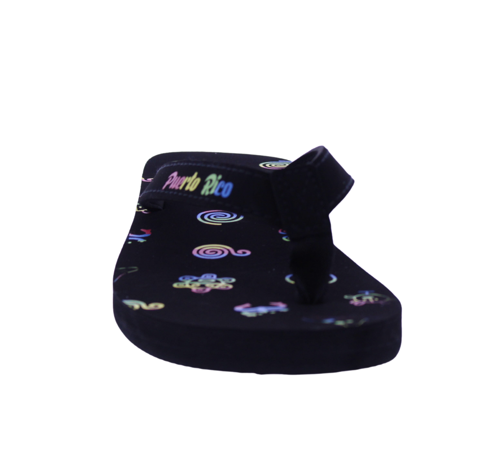 Women Flip Flop with Taíno Petroglyphs