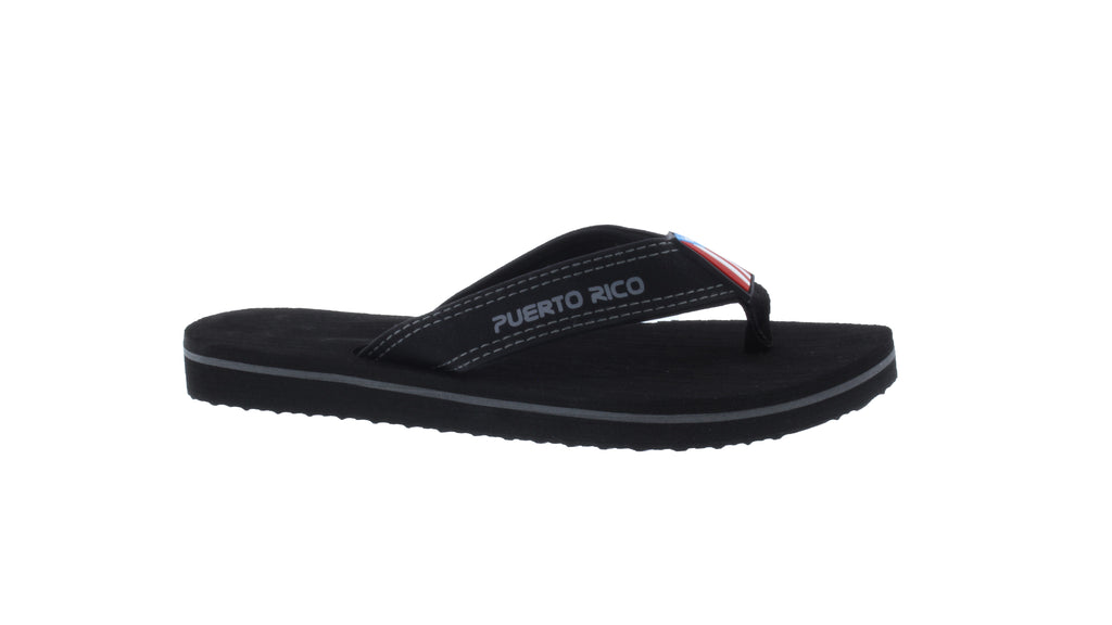 Women Puerto Rico Flip Flop with Flag