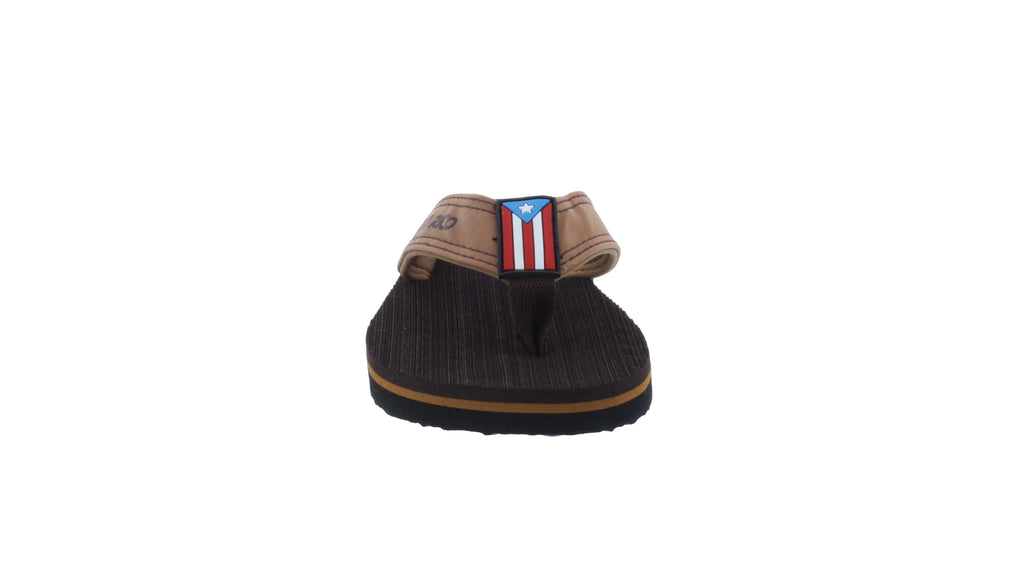 Women Puerto Rico Flip Flop with Flag