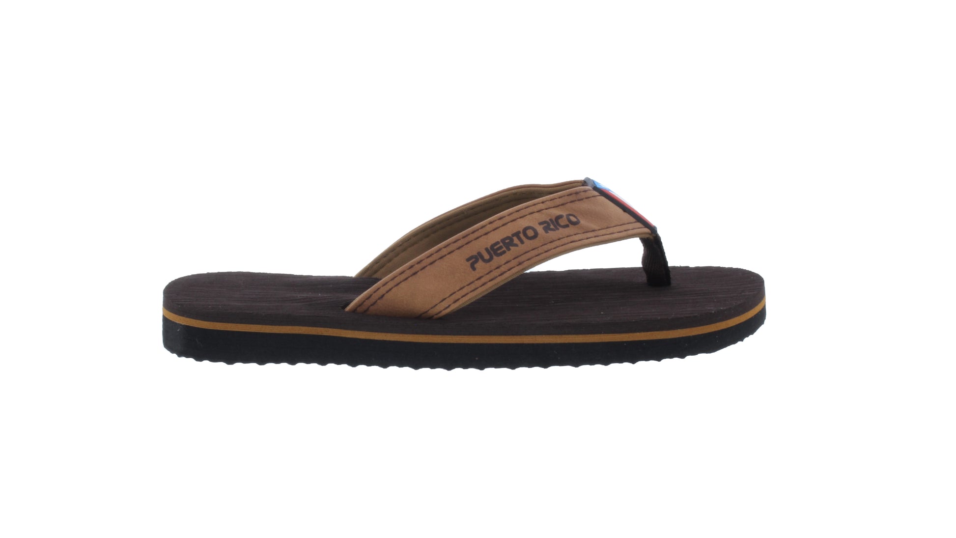 Women Puerto Rico Flip Flop with Flag