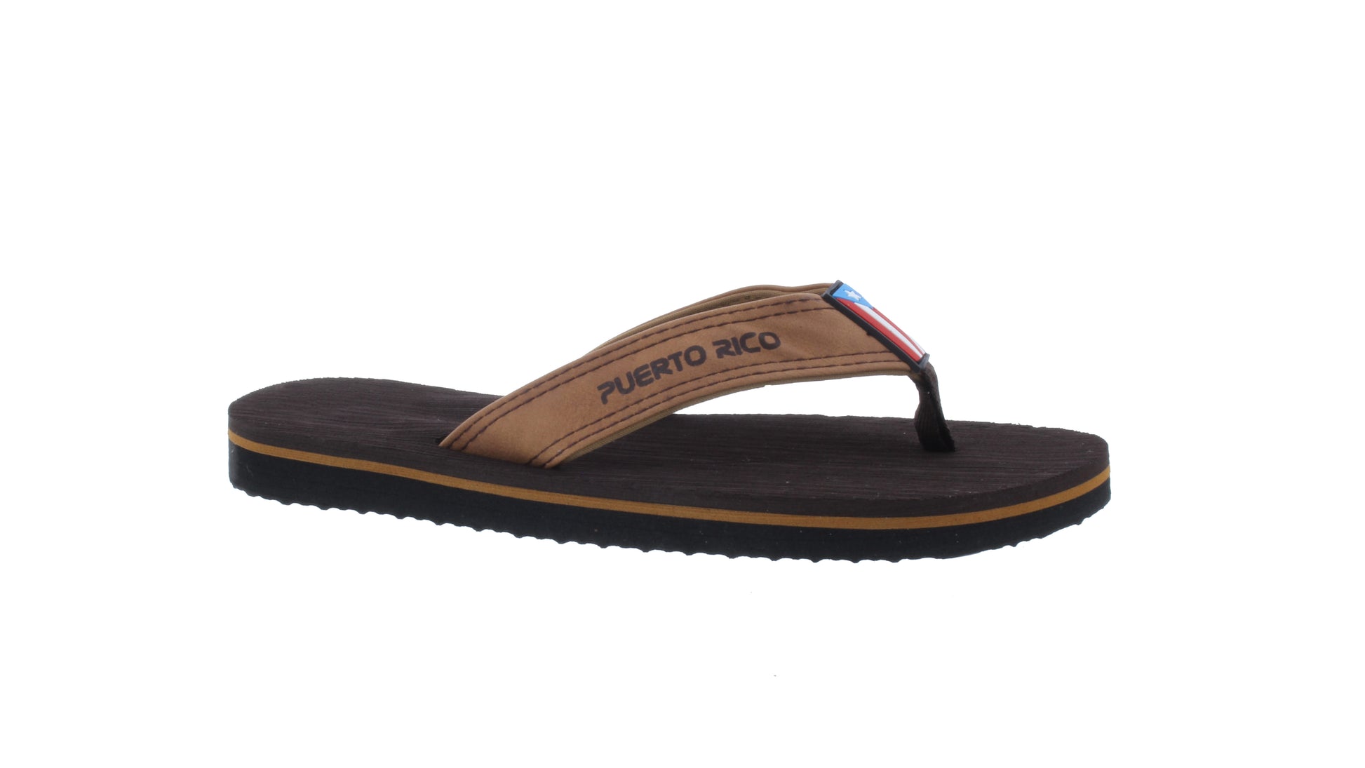 Women Puerto Rico Flip Flop with Flag