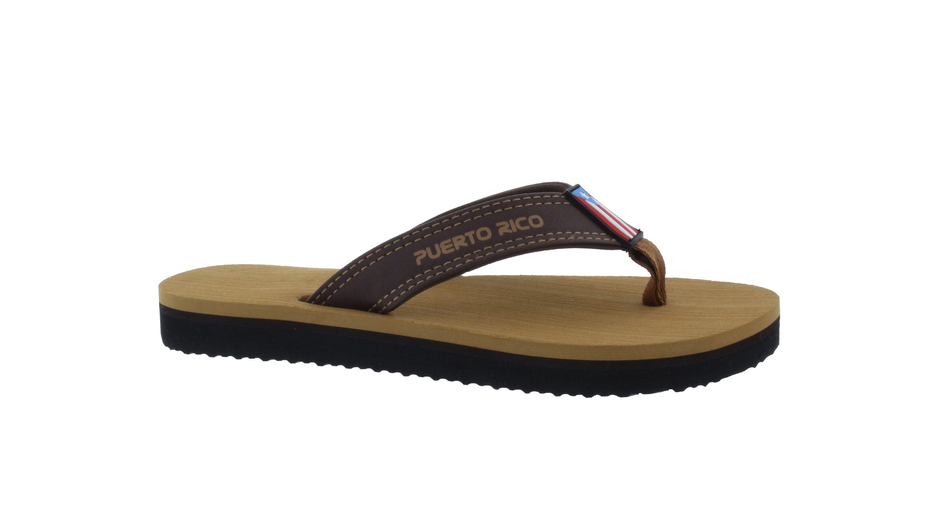 Women Puerto Rico Flip Flop with Flag