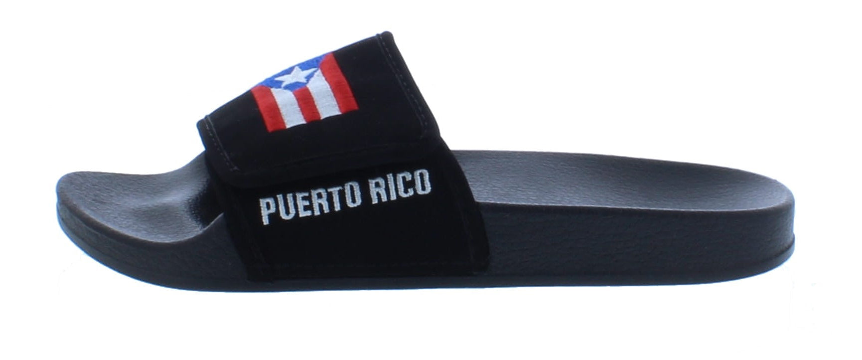 Women Stitched Puerto Rico Flag Slide