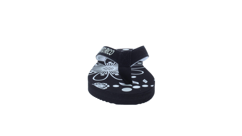 Women Puerto Rico Flower Print Flip Flop