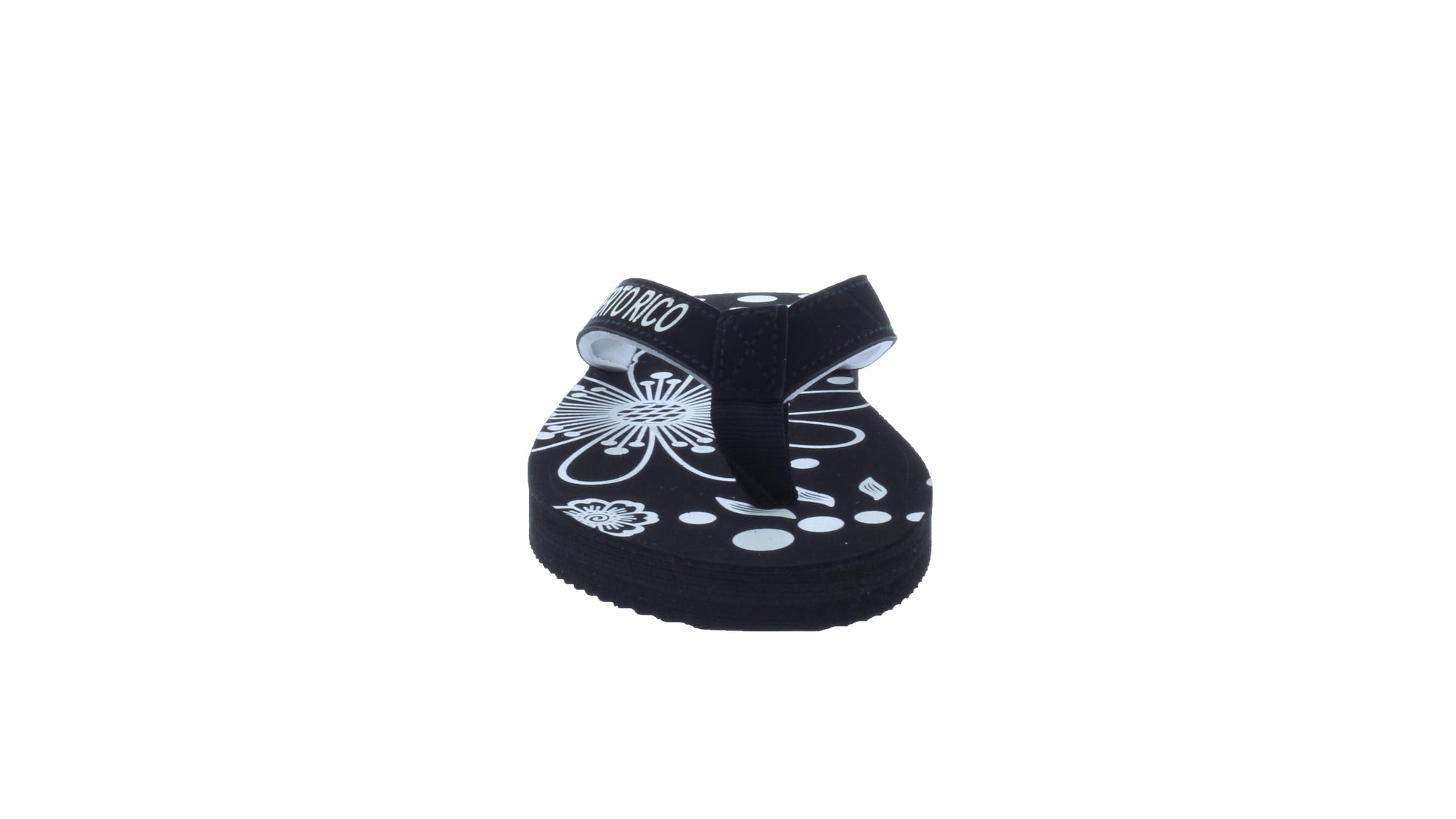 Women Puerto Rico Flower Print Flip Flop