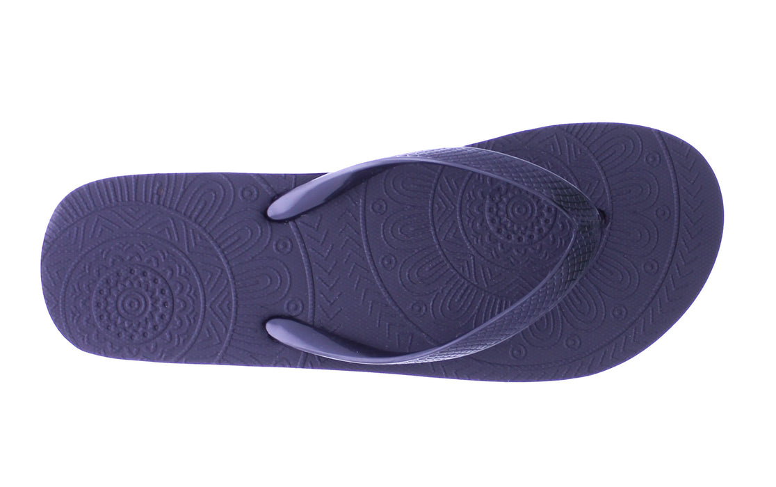 Women Embossed Flip Flop