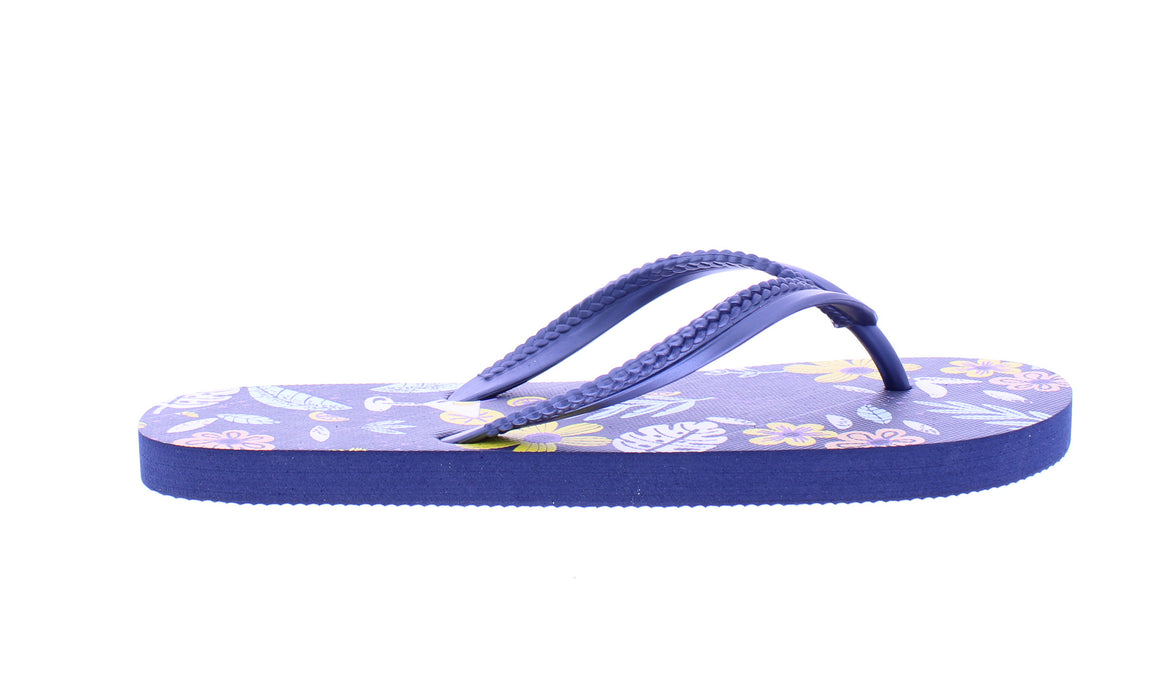 Women Floral Print Flip Flop