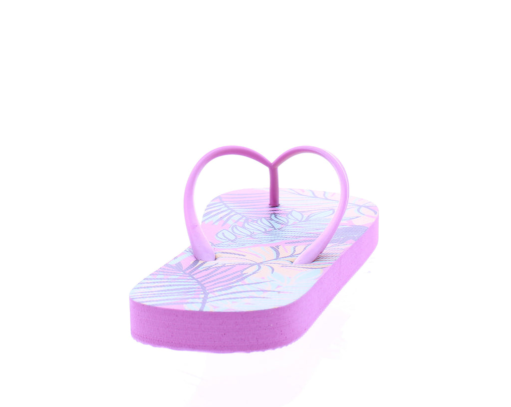 Women Tropical Leaves Print Flip Flop