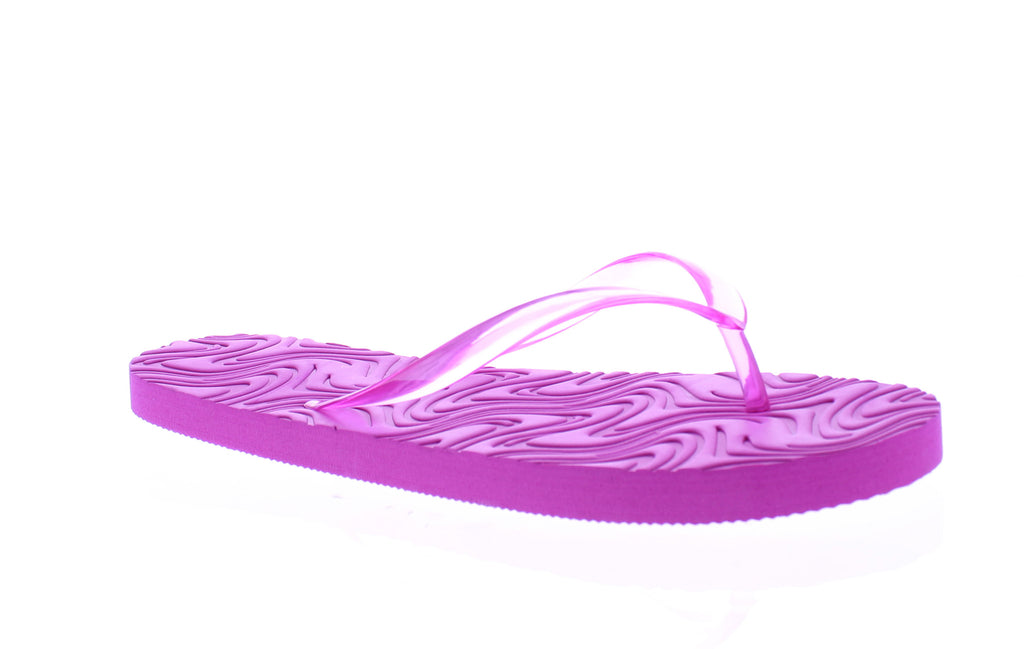 Women Translucent Thong Flip Flop