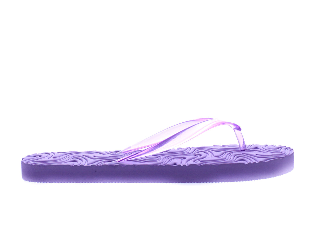 Women Translucent Thong Flip Flop
