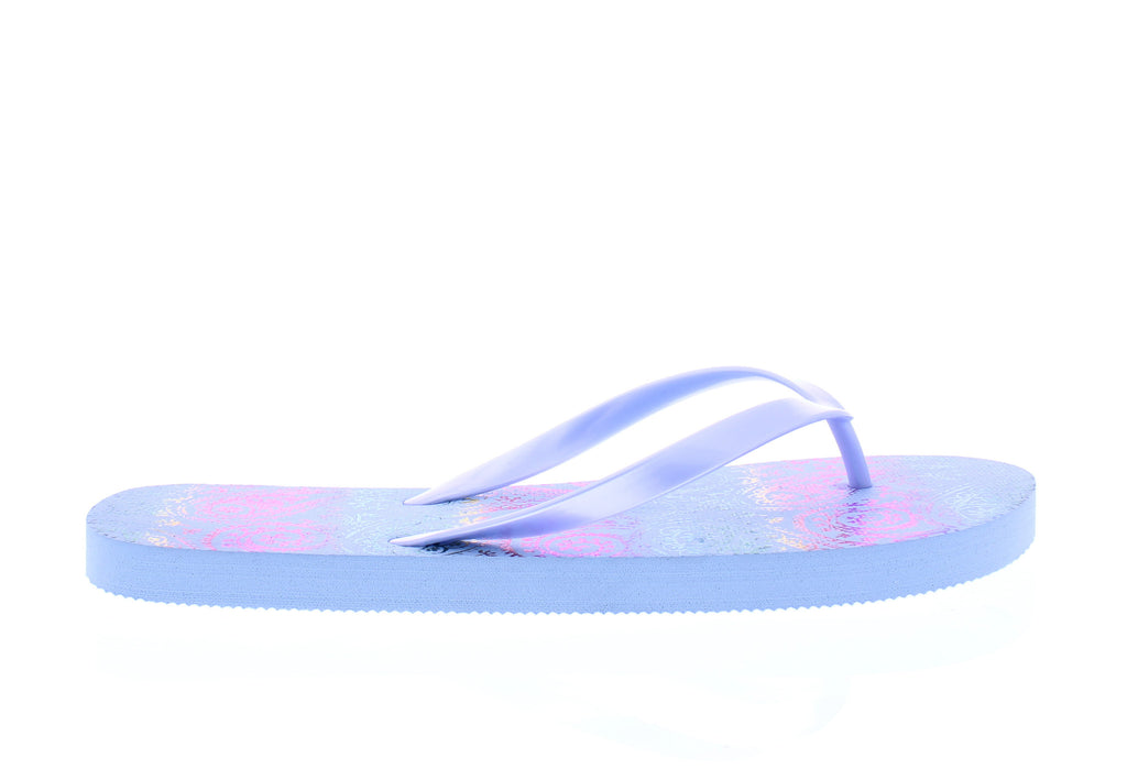 Women Multicolor Metallic Flip Flop