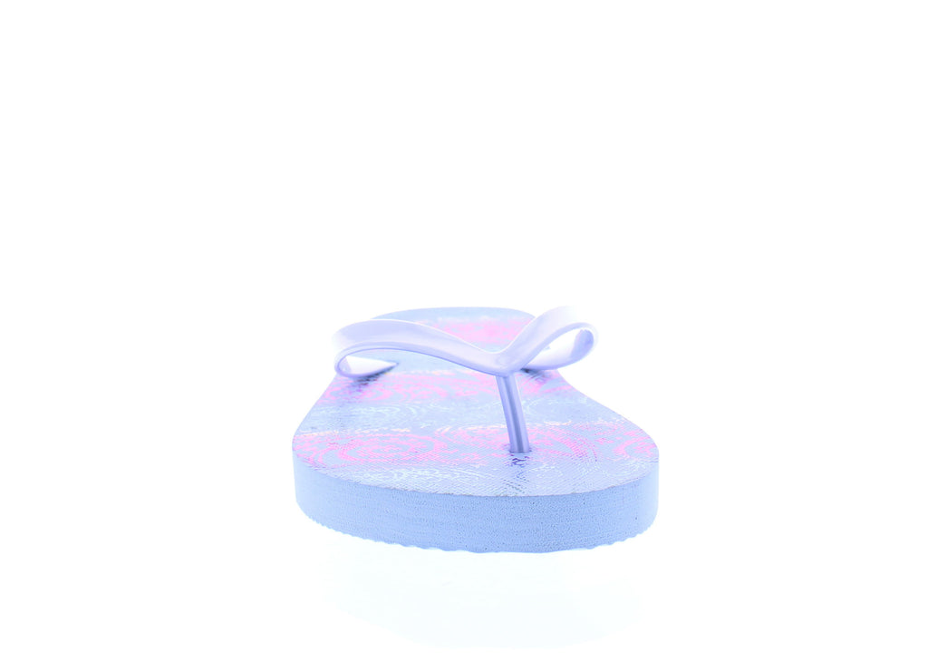Women Multicolor Metallic Flip Flop