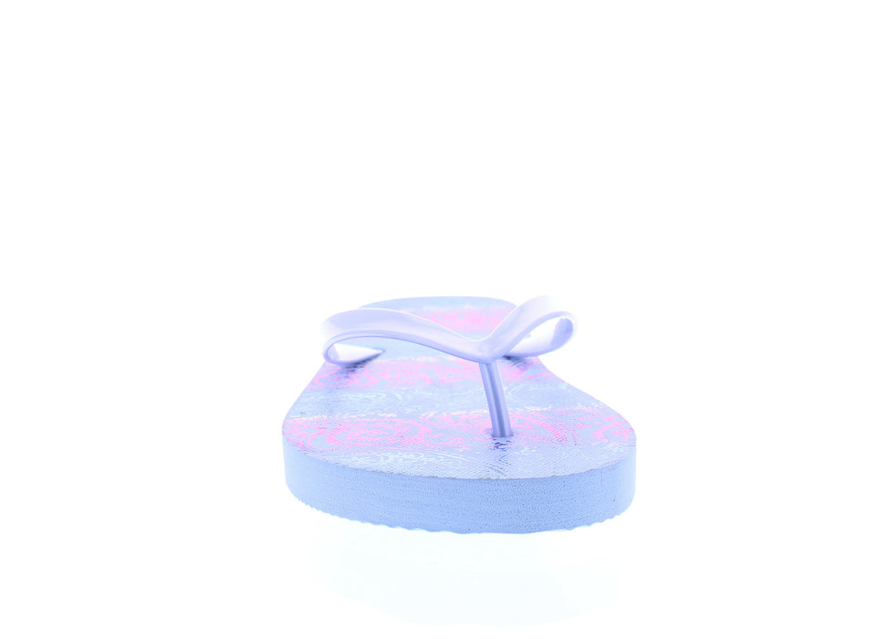 Women Multicolor Metallic Flip Flop