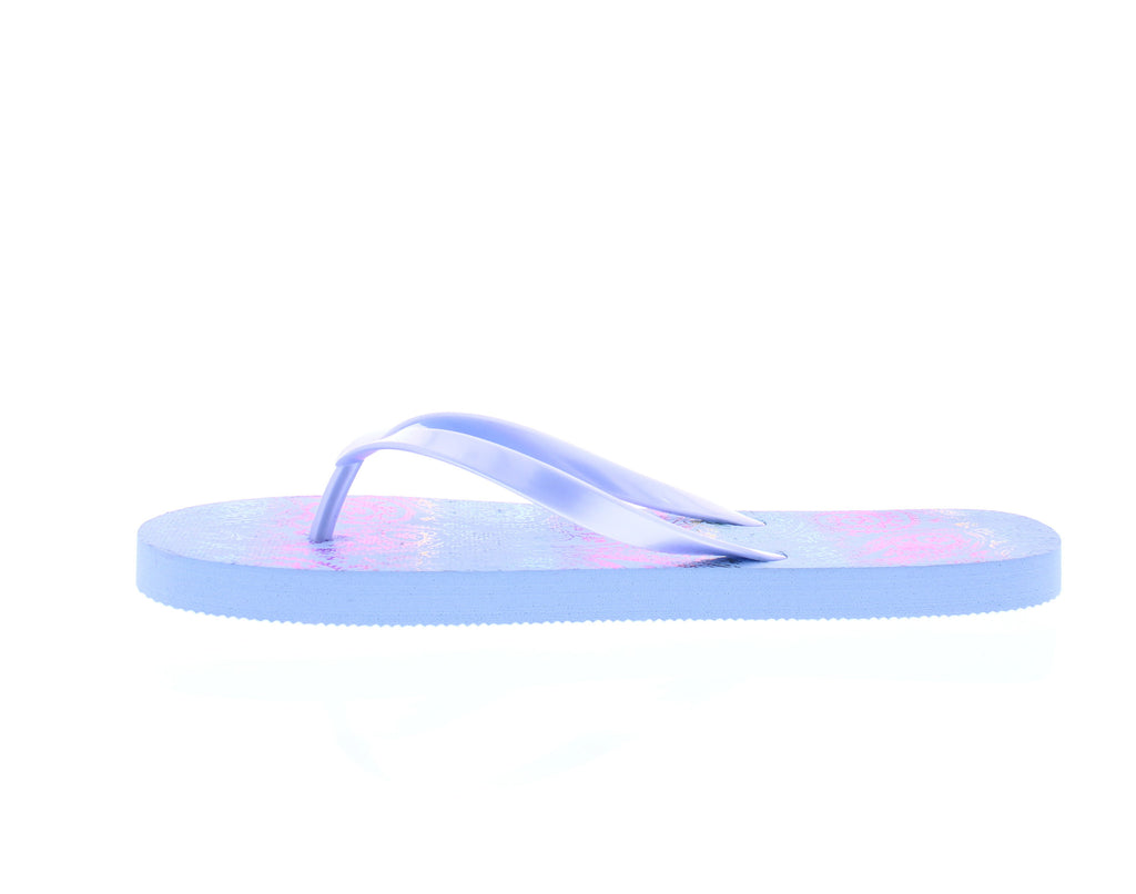 Women Multicolor Metallic Flip Flop