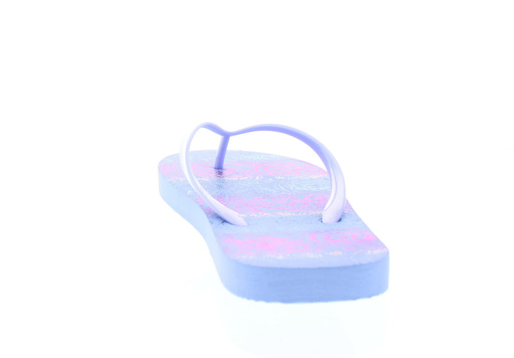 Women Multicolor Metallic Flip Flop